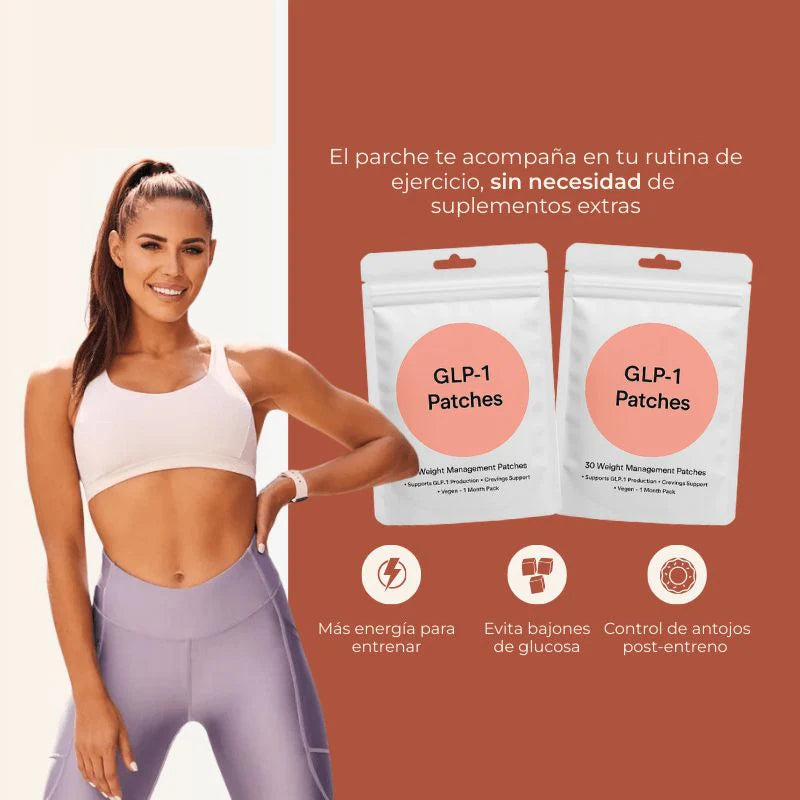 PARCHES GLP-1(2x1) quema grasa mientras descansas