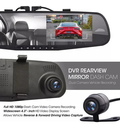 Cámara Retrovisor RoadShield™ en Full HD 🚗 Tu Auto Más Seguro, Moderno y Conectado