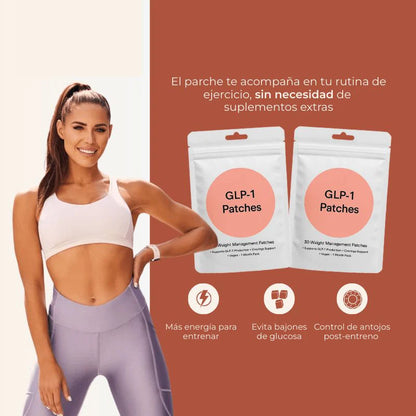 PARCHES GLP-1(2x1) quema grasa mientras descansas
