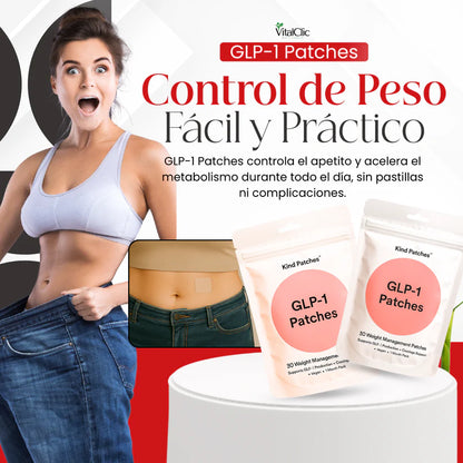 PARCHES GLP-1(2x1) quema grasa mientras descansas