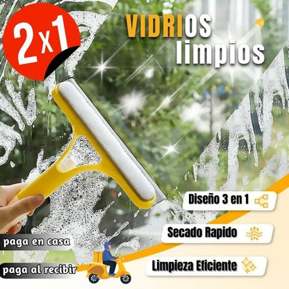 Cleaning™  3-en-1 Vidrios perfectos en una pasada (PAGA uno y llevate el otro gratis🎁)