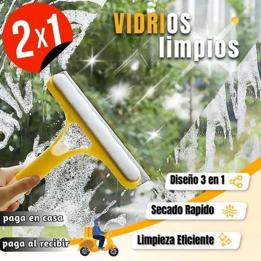 Cleaning™  3-en-1 Vidrios perfectos en una pasada (PAGA uno y llevate el otro gratis🎁)