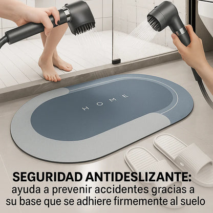 DryStep™ Ducha potente y tapete antideslizante: bienestar total en tu baño
