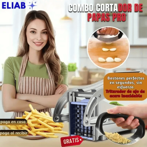 FryMaster™ cortador de papas mas triturador en acero inoxidable