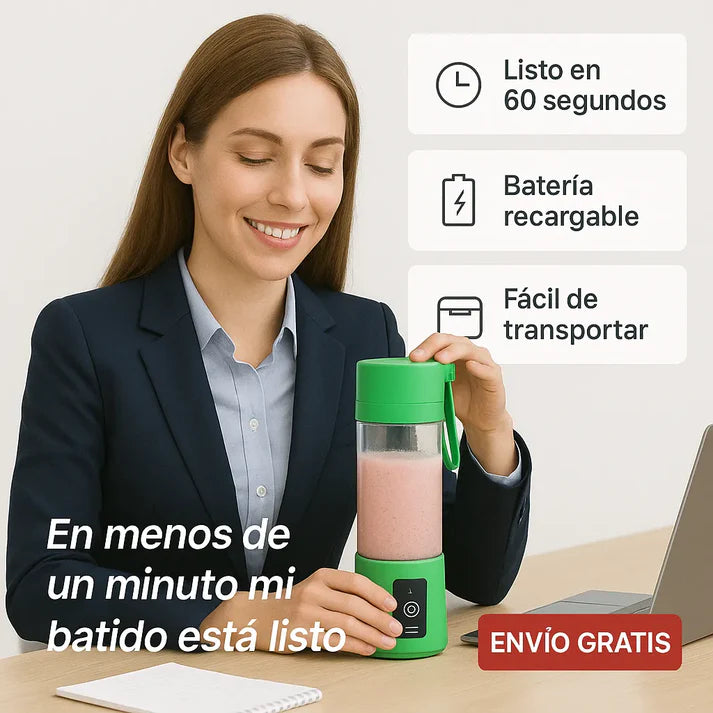 QuiclyBat™ MINI LICUADORA PORTATIL