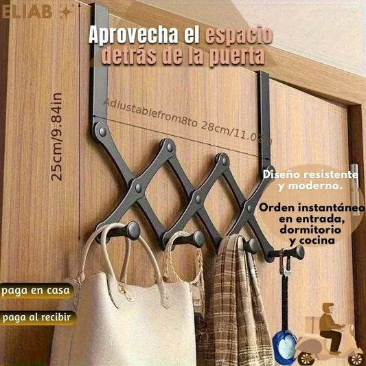 OrdenaDoor™ — Organizador sobre-puerta sin clavos