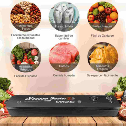Selladora al Vacío VacuPreserve™ Mantén tus alimentos frescos🥩🥗(incluye bolsas)