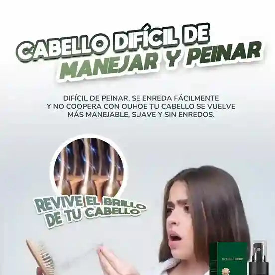 Spray Crecimiento Capilar Ouhoe 🎁PROMOCION 2 X 1 lleva uno gratis