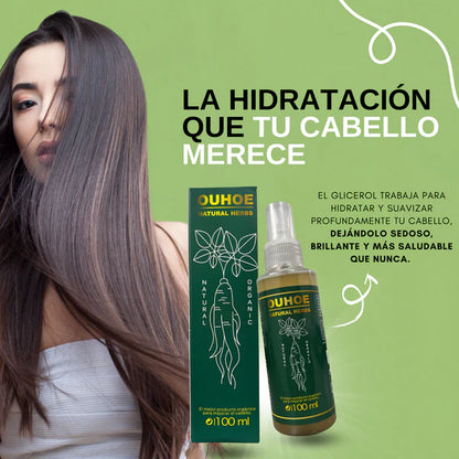 Spray Crecimiento Capilar Ouhoe 🎁PROMOCION 2 X 1 lleva uno gratis